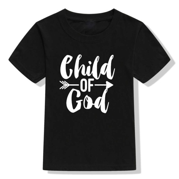 T-shirt för barn T2528 svart