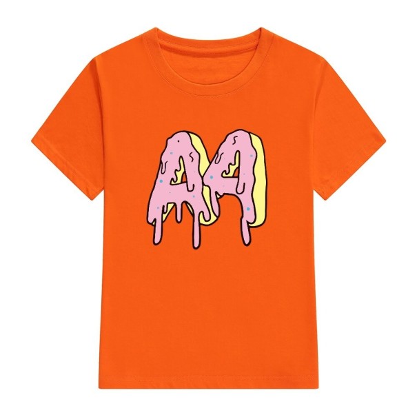 T-shirt för barn T2533 orange 6