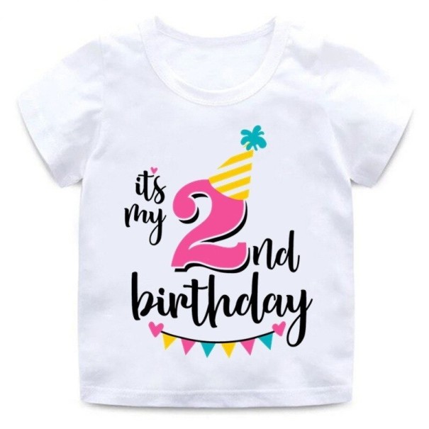 T-shirt för barns födelsedag 3 E