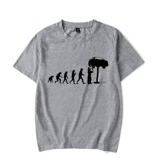 T-shirt för bilmekaniker T2375 grå XXL