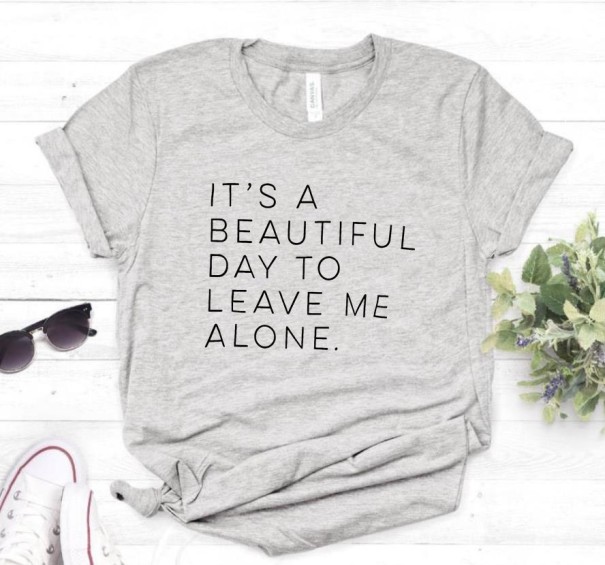 T-shirt för kvinnor med inskriptionen B73 grå XXS