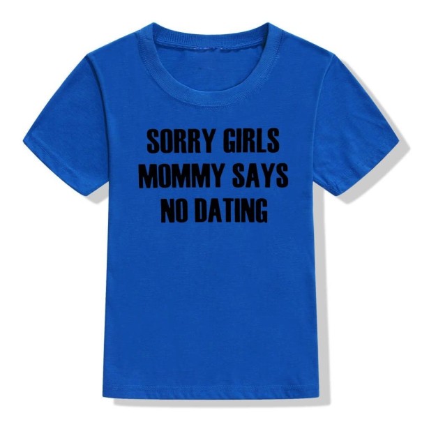 T-shirt för pojkar A2815 blå 3 A