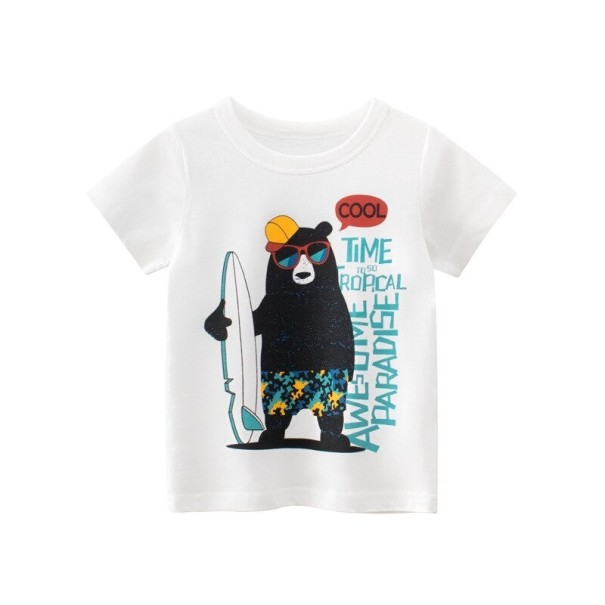 T-shirt för pojkar B1610 6 G