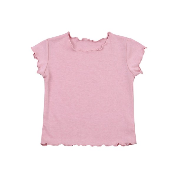 T-shirt för tjejer B1541 rosa 12-24 månader