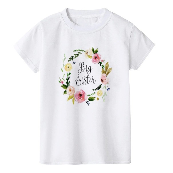 T-shirt för tjejer för systrarna B1589 6 A