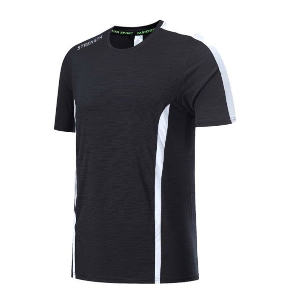 T-shirt funzionale da uomo F1803 nero S
