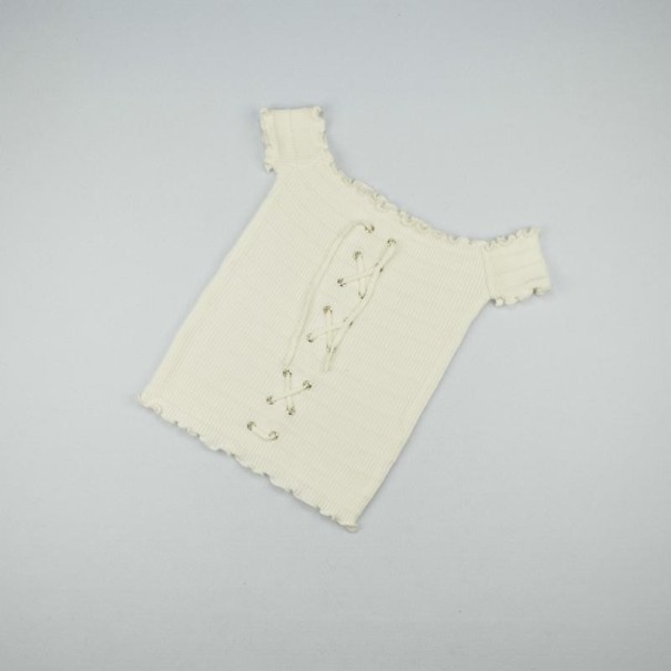 T-shirt gainant pour femmes blanc