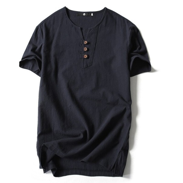 T-shirt herr T2091 mörkblå L