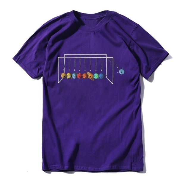 T-shirt herr T2125 lila L