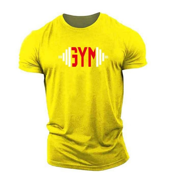 T-shirt herr T2126 gul L
