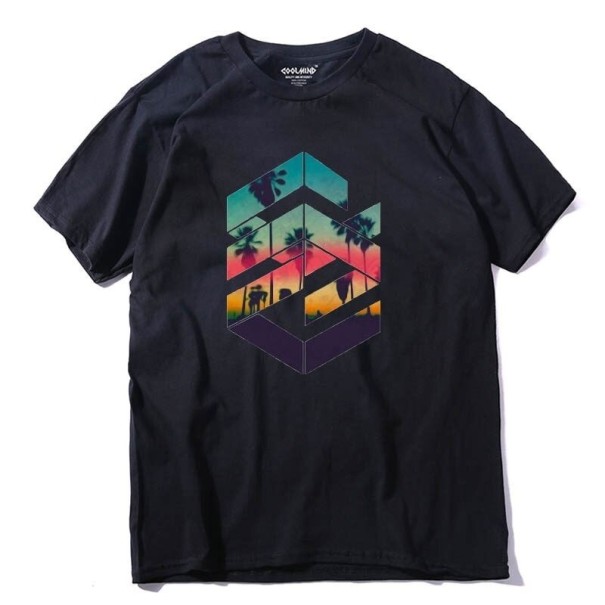 T-shirt herr T2173 grå L