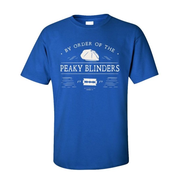 T-shirt herr T2214 blå XXS