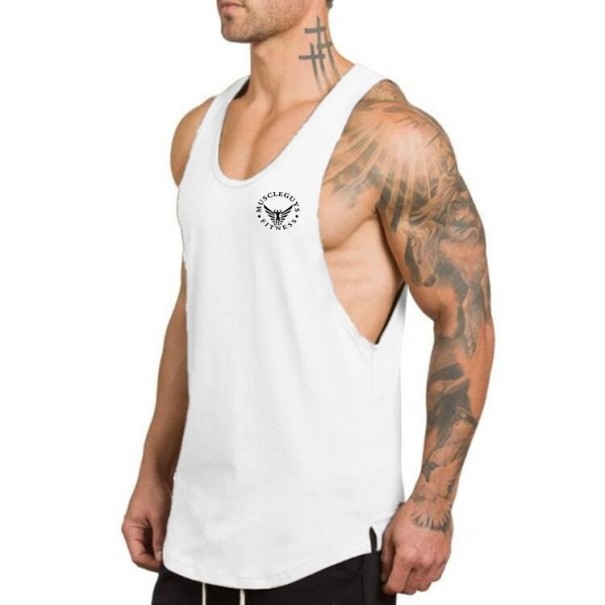 T-shirt masculina F1809 branco M 2