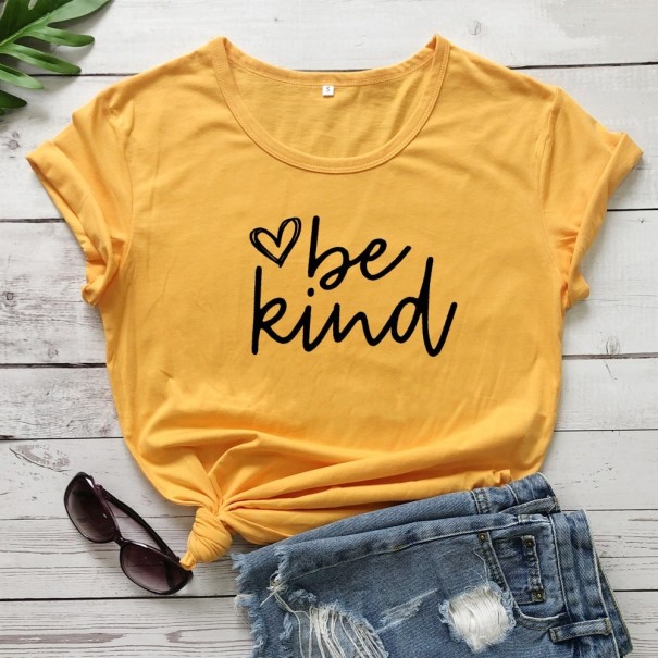 T-shirt med tryck för kvinnor A1323 XXL 5