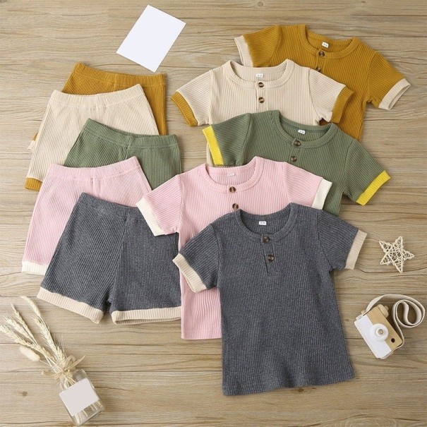 T-shirt och shorts för barn L1311