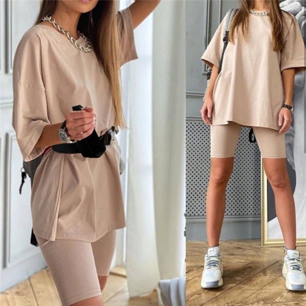 T-shirt och shorts för kvinnor B880