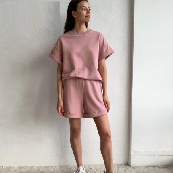 T-shirt och shorts för kvinnor B894