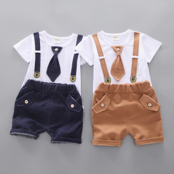 T-shirt och shorts för pojkar L1589