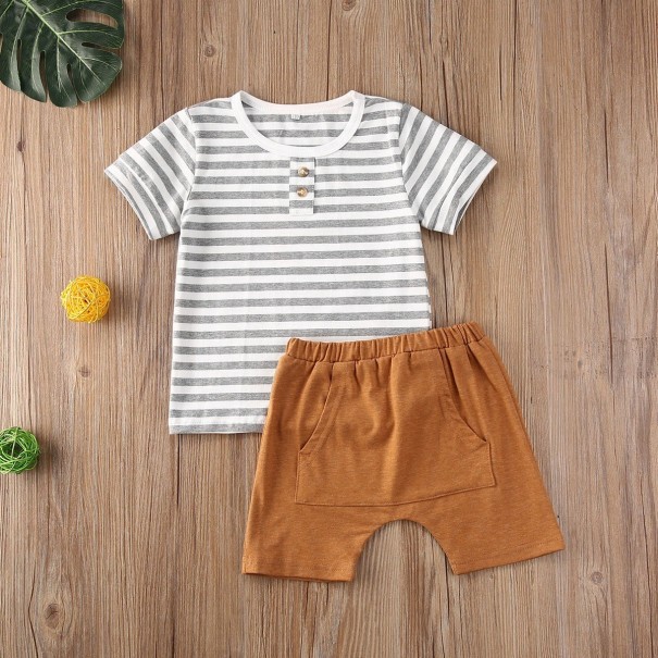 T-shirt och shorts för pojkar L1656