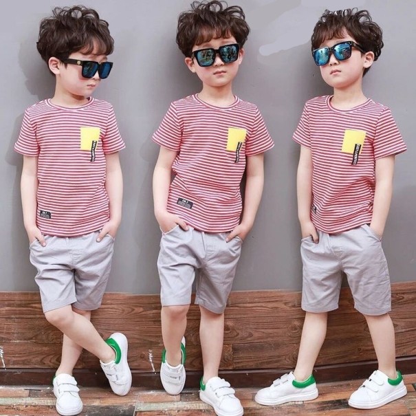 T-shirt och shorts för pojkar L1721