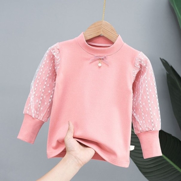 T-shirt pour fille à manches longues B1648 5 E