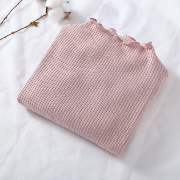 T-shirt pour fille à manches longues rose clair 9-12 mois