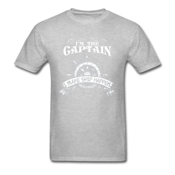 T-shirt pour homme T2153 gris clair XL