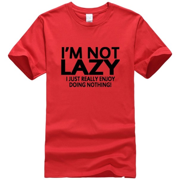 T-shirt pour hommes T2354 rouge XXL 2