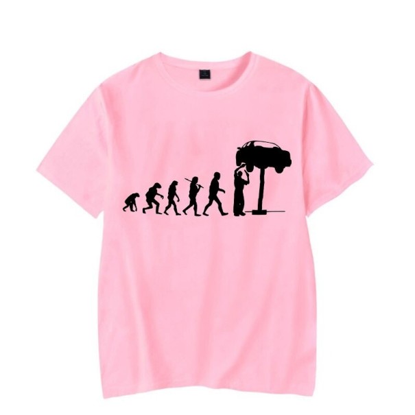 T-shirt til bilmekanikere T2375 rosa S