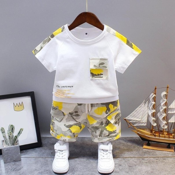 T-Shirt und Shorts für Jungen L1249 5 E