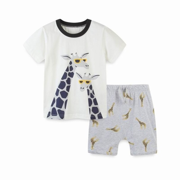 T-Shirt und Shorts für Jungen L1698 6 J