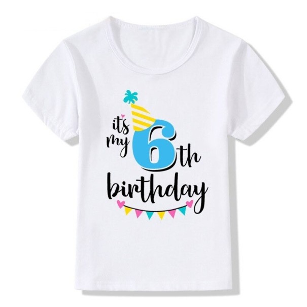 T-Shirt zum Kindergeburtstag 4 M