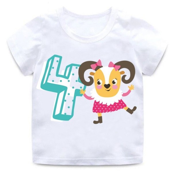 T-Shirt zum Kindergeburtstag B1556 4 D