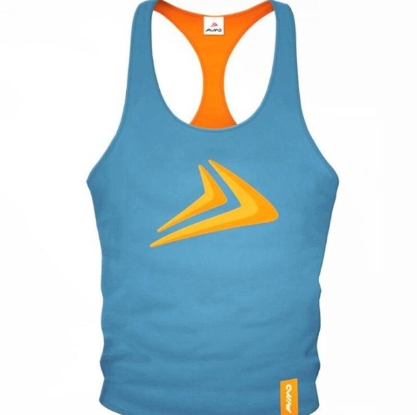 T2000 tanktop voor heren lichtblauw XS