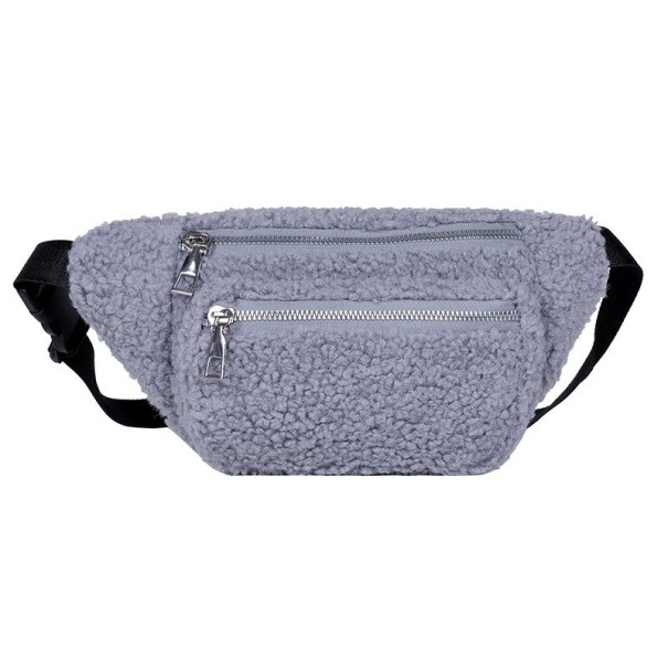 T807 fannypack för kvinnor grå T807 fannypack för kvinnor grå