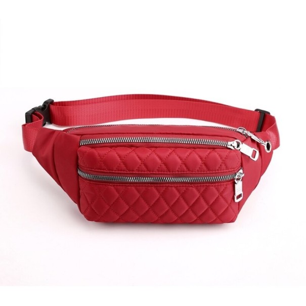 T821 fannypack för kvinnor röd