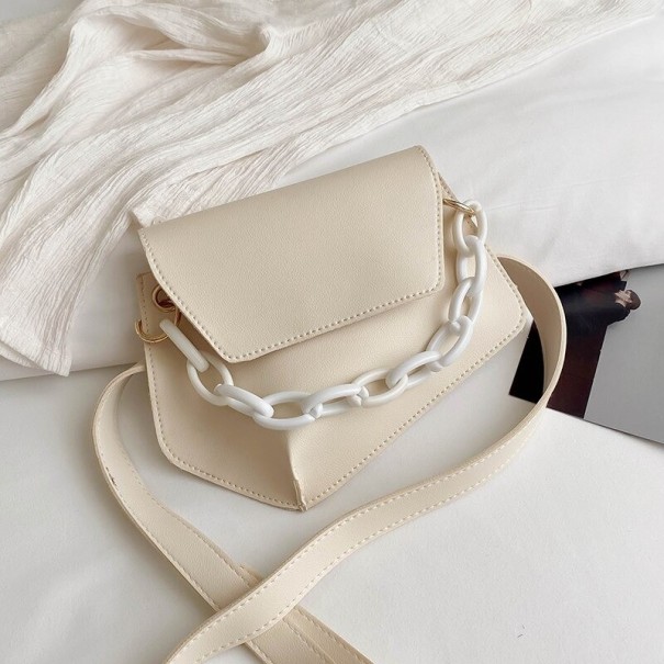 T855 fannypack för kvinnor elfenbensvit