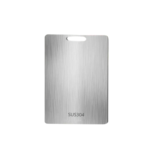 Tabla de cocina de acero japonés 34x23 cm Superficie higiénica para cortar frutas, carne y verduras Resistente a los arañazos 1