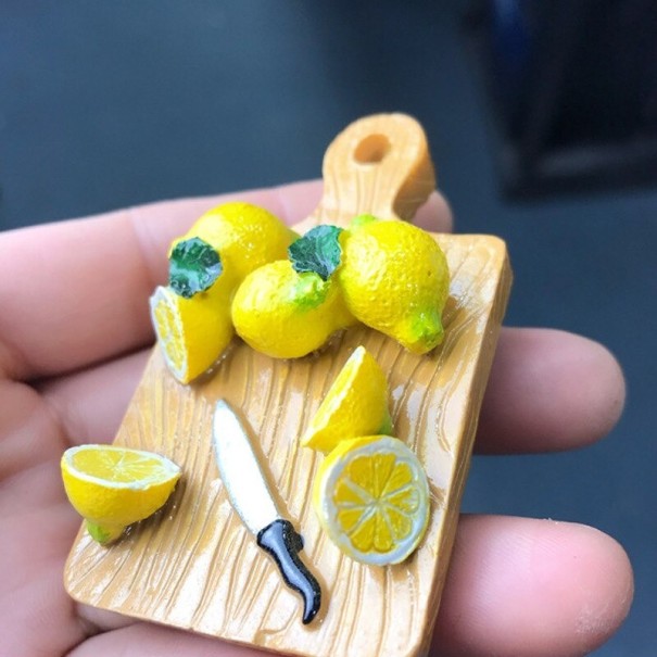 Tabla de cortar de cocina para muñecas 4 Tabla de cortar de cocina para muñecas 4
