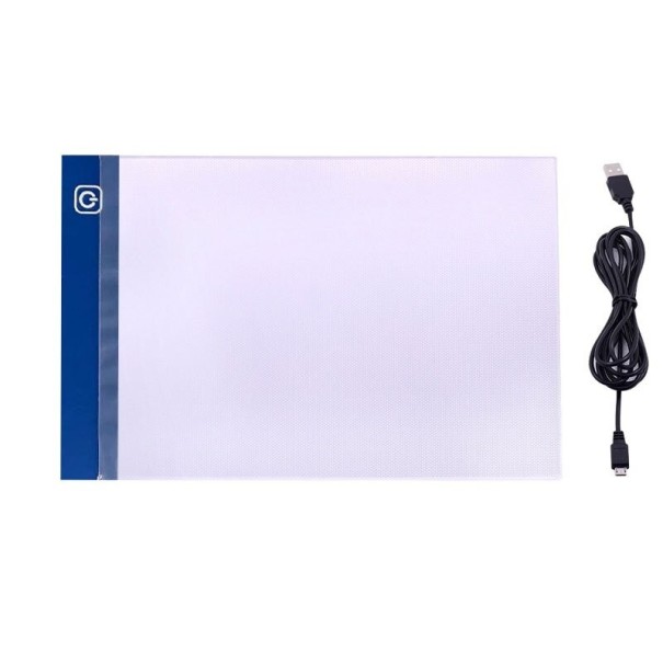 Tabla de desen cu LED albastru