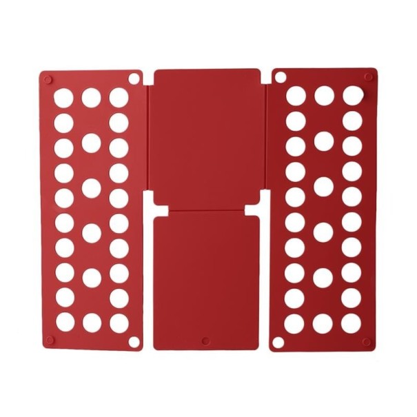 Tabla para doblar ropa rojo