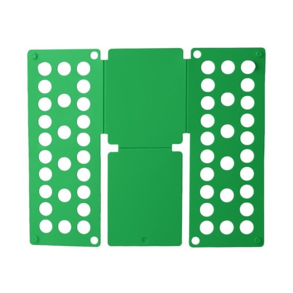 Tabla para doblar ropa verde