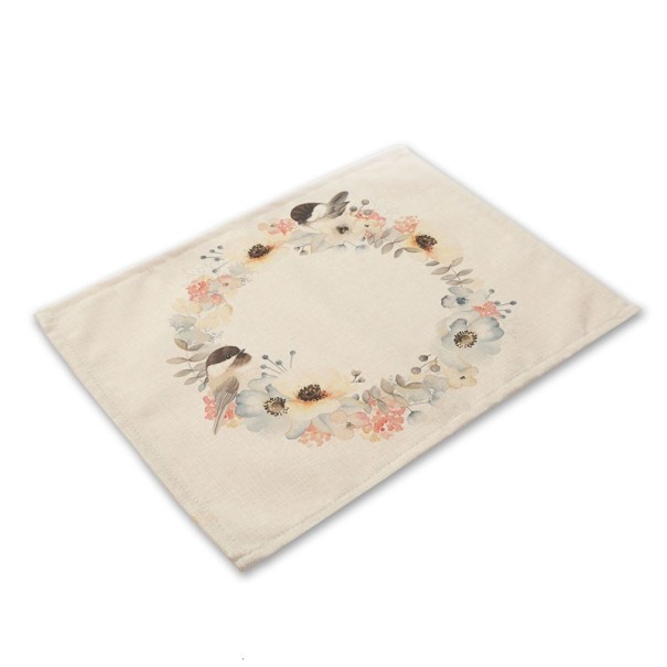 Table Mat with Bird and Flowers 19
