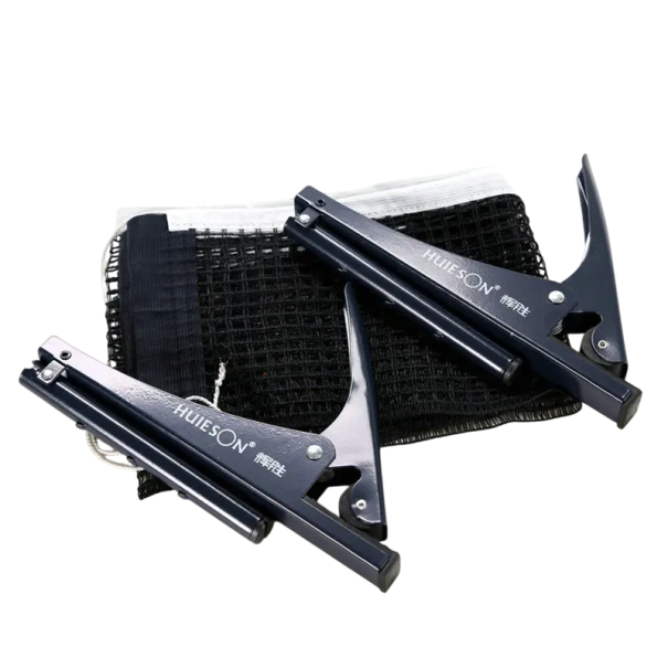 Table Tennis Net with Professional Stand 1x Net and 2x Sturdy Holders for Table Tennis Training and Tournaments Equipment 1