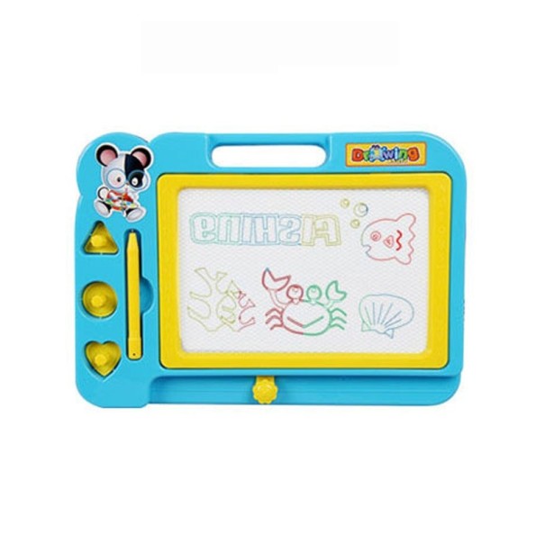 Tableau de dessin bleu