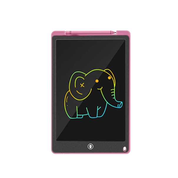 Tableau de dessin pour enfants 17,3 x 10,8 cm Tableau magnétique Jouet éducatif pour enfants Tableau de voyage pour dessiner et écrire rose