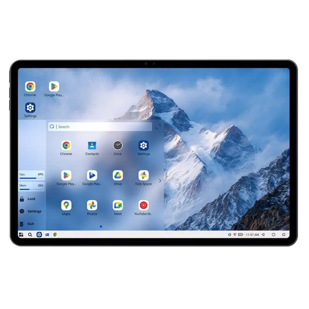 Tablet ALLDOCUBE iPlay 70 Max Pro με οθόνη 13 ιντσών 2,5K IPS 16 GB RAM και 128 GB ROM Android 16 επεξεργαστής Unisoc T7300 και 4G LTE γκρι 1