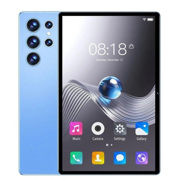 Tablet s Androidem 13 HD displej 10,1 palce osmijádrový procesor 4 GB RAM 64 GB ROM se stylusem a čtyřmi reproduktory na práci hry i filmy modrá