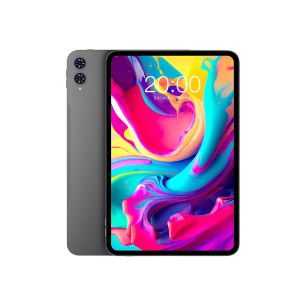 Tablet s Androidem 16 IPS displej 13,4 palce 120 Hz osmijádrový procesor 128 GB úložiště 8000 mAh s pouzdrem šedý na práci hry i filmy 1