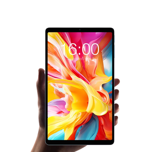 Tablet Teclast T50 Mini Android 15 8,7 palce Displej 120 Hz 20 GB RAM a 128 GB ROM Osmijádrový MTK Helio G99 4G LTE GPS Ledově modrý 1